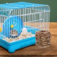 thumbnail image 2 of 3 cabañas de paja tejidas naturales, jaulas nido para pájaros, juguetes para conejos, hámsteres, jerbos, chinchillas (café), 2 of 7