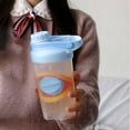 thumbnail image 5 of Kraoden Portable Protein Shaker Bottle, Leak-proof, Easy to Clean, Multifunctional Mixing Cup for Fitness and Outdoor Activities, ABS Material, Ideal for Protein Shakes and Beverages, 5 of 6