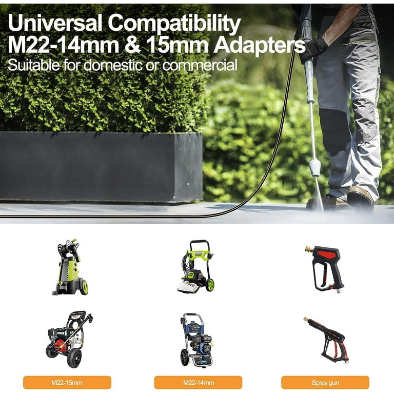 High pressure power washer cheap hose