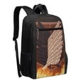 thumbnail image 2 of Attack On Titan Sports Backpacks 17 Inch Schoolbag Adults Rucksack Simple Casual Daypack Lightweight Laptop Backpack Computer Bag, 2 of 6