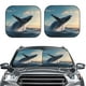 thumbnail image 2 of Fotbe Dancing Whale Juego de 2 Piezas de Parasoles para Parabrisas | Bloqueador Solar para Auto | Accesorios Plegables para Protección Solar Interior-Large, 2 of 6