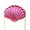 Pink, variant on Women's Acrylic Evening Bag Shell Shape Clutches Purses Handbag with Chain Strap