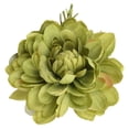 thumbnail image 2 of Apeya Green Curtain Tiebacks Clips, Decorative 3D Flower Curtain Holder Buckles for Drapery Window Treatments, Easy Clip On Fabric Holdbacks, 5 Inch, 2 of 6