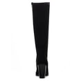 thumbnail image 2 of Style & Co. Womens Addyy Faux Suede Block Heel Knee-High Boots, 2 of 3