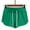 Green, variant on Up To 40% Off Gifts for Mom POROPL Women Shorts Cotton Summer Fashion High Waist Elastic Waist Casual Sports Shorts with Pockets