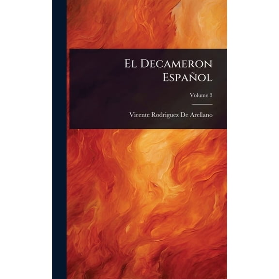 El Decameron EspaÃ±ol, (Hardcover)
