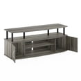thumbnail image 6 of Furinno JAYA Large Entertainment Center Hold up to 55-IN TV, French Oak Grey/Black, 6 of 7