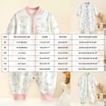 thumbnail image 4 of Newborn Baby Cotton Bodysuit Long-Sleeve Unisex Babies Clothing Infant Baby Summer Long Sleeves Skirt 18-36 Months, 4 of 7