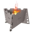thumbnail image 1 of Horno de exterior Estufa de alcohol solidificado de titanio plegable Lixada para acampar al aire lib Lixada Horno de exterior, 1 of 7