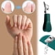 thumbnail image 3 of Xihbxyly Cortaúñas con Pico, Juego de Tres Cortaúñas Biselados, Mango Antideslizante, Lima de Vidrio de Borde Liso, Cuidado de Uñas de Los Pies para Personas Mayores, Cuidado de Uñas Gruesas y Quebra, 3 of 7