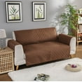 thumbnail image 1 of Granjero Gordo Funda de sofá acolchada impermeable y antideslizante para proteger los muebles (marrón, 51,18 x 77,16 pulgadas, B), 1 of 5