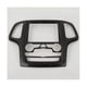 thumbnail image 3 of Car Gps Navigation Panel Cover Trim For 2014-2018 Accessories Abs Carbon Fiber, 3 of 5