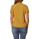 thumbnail image 3 of INSPIRAR CHIC Blusa de Chifón con Estampado Retro de Manga Corta y Cuello Peter Pan con Lazo XL Amarillo, 3 of 6