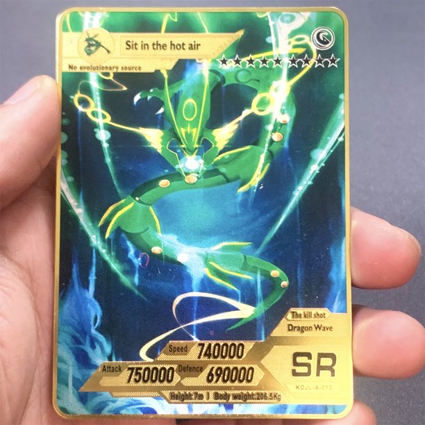 10000 Point Arceus Vmax Metal Cards Diy Card Pikachu Charizard Gold Limited Rare Edition Kids Gift Game Collection Cards