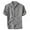 Gray, variant on Mens Plus Size Shirts Summer Cool And Thin Breathable Collar Hanging Dyed Gradient Cotton Shirt