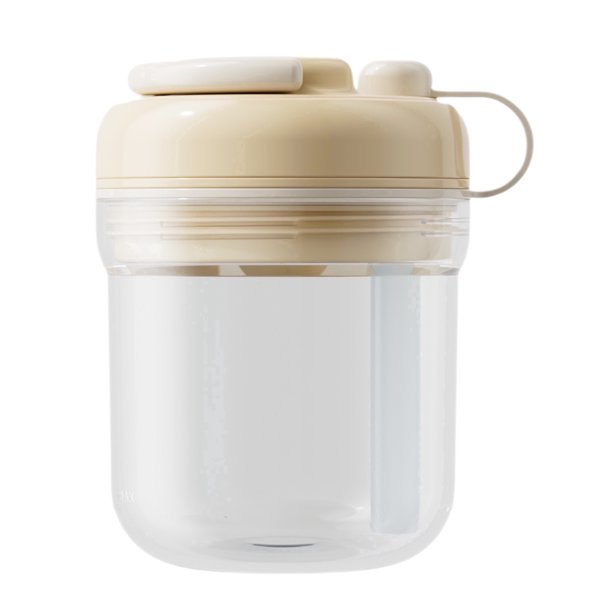 Vaso y máquina de cubitos de hielo portátil 2 en 1 con pajita, a prueba de fugas, de plástico sin BPA, molde de silicona para bebidas frías, ideal para viajes y actividades al aire libre.