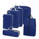 thumbnail image 4 of 6 bolsas de almacenamiento de viaje, cubos de embalaje para maletas, almacenamiento de viaje azul, 4 of 9