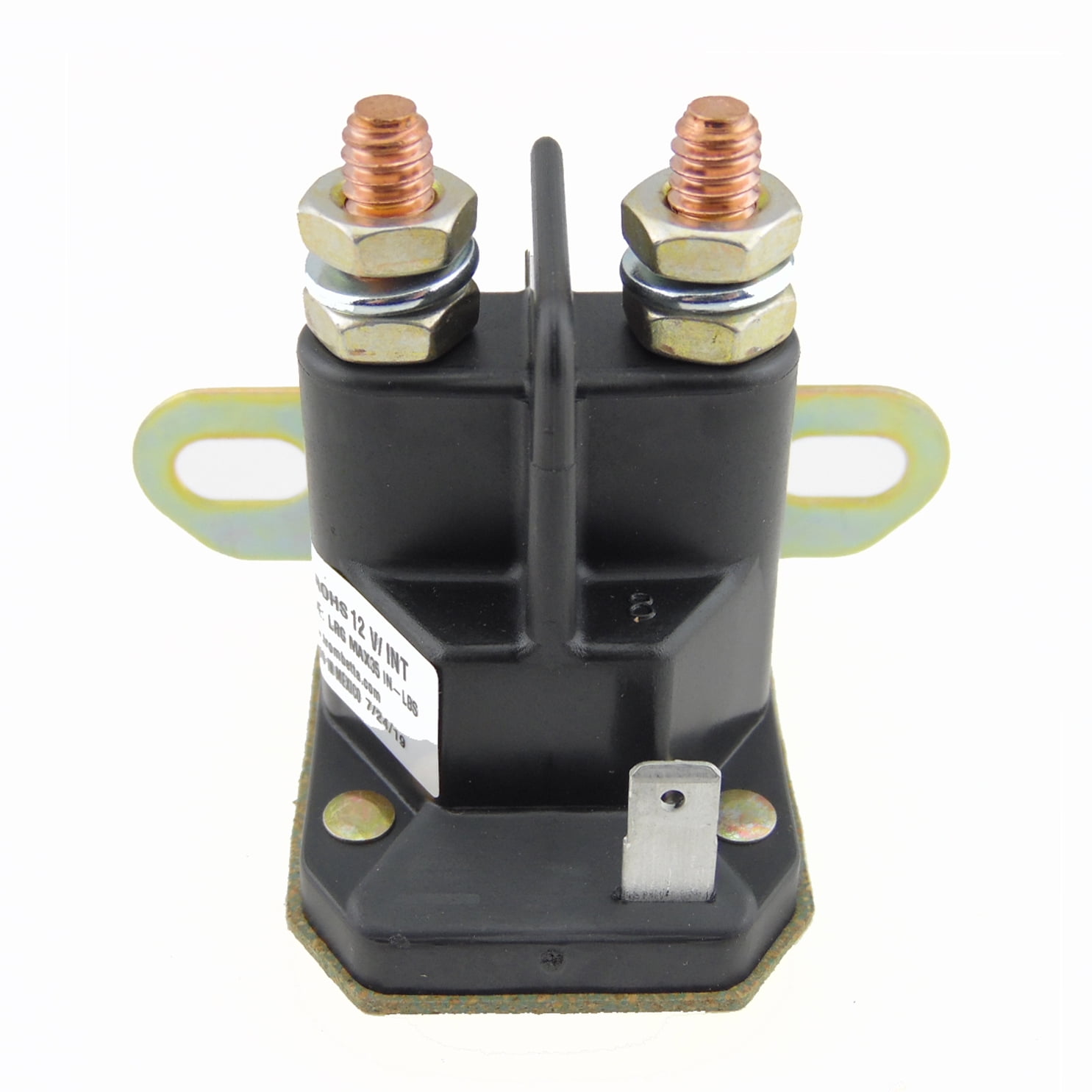 Jodriva Relais Solénoïde Démarreur 12V Pour Tondeuses Trombetta Bobcat Snapper MTD - Remplace 48035A AM103290 24285
