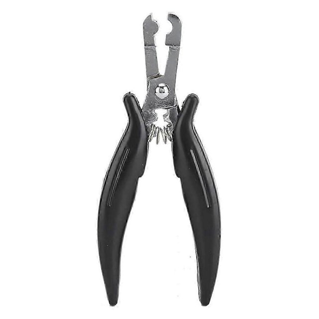 Hair Extension Pliers, Stainless Steel Non Slip Handle Hair Extension Wig Tools