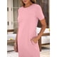 thumbnail image 4 of Vestido ANRABESS, casual, midi, de verano, a rayas para mujer, 4 of 6