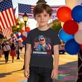thumbnail image 2 of WAYUTE Boys Patriotic Graphic T Shirts for Kids Independence Day Holiday Short Sleeve Tee Youth Versatile Summer Daily Wear, 2 of 4