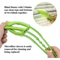 thumbnail image 2 of Heldig Window Blind Cleaner Duster Brush with 5 Microfiber Sleeves - Blind Cleaner Tools for Window Shutters Blind Air Conditioner Jalousie Dust, 2 of 7
