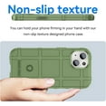thumbnail image 4 of Slim Fit Case for iPhone 15 (Not fit 15 Pro), Rugged Shield Outdoor Durable Phone Case, Military Grade Anti-Dorp Protection and Camera Lens Protection Cover for iPhone 15,HD Green, 4 of 7