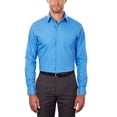 thumbnail image 1 of Van Heusen Chemise Habillée pour Homme en Popeline Coupe Régulière Unie à Col Pointu, Pacifico, Encolure 16 Pouces Manche 34 Pouces-35 Pouces, 1 of 6