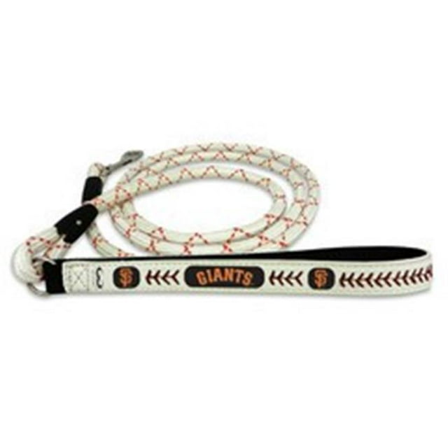 San Francisco Giants Baseball Leather Leash - M
