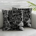 thumbnail image 3 of Nawypu Encouragement Gifts,Inspirational Quotes Throw Pillows Cover.You are Brave,You are Smart Throw Pillows Covers,Encouragement Gifts for Women Kid Girls，Mental Health Gifts (Black), 3 of 5