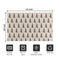 thumbnail image 5 of Brown Christmas Tree Pattern Door Rugs,Washable Non Slip Door Mats Indoor,Decorative Door Mats,Entry Mat Indoor for Entrance,Bedroom,Kitchen,Bathroom,20"x32", 5 of 6