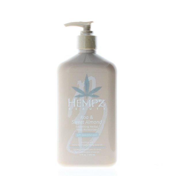Hempz Koa & Sweet Almond Smoothing Herbal Body Moisturizer 17oz