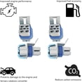 thumbnail image 5 of 234-4256 1 Pair Downstream Oxygen O2 Sensors Replacement for 2010-2013 Chevy Camaro Corvette SILVERADO GMC YUKON Rear O2 sensor, 5 of 7