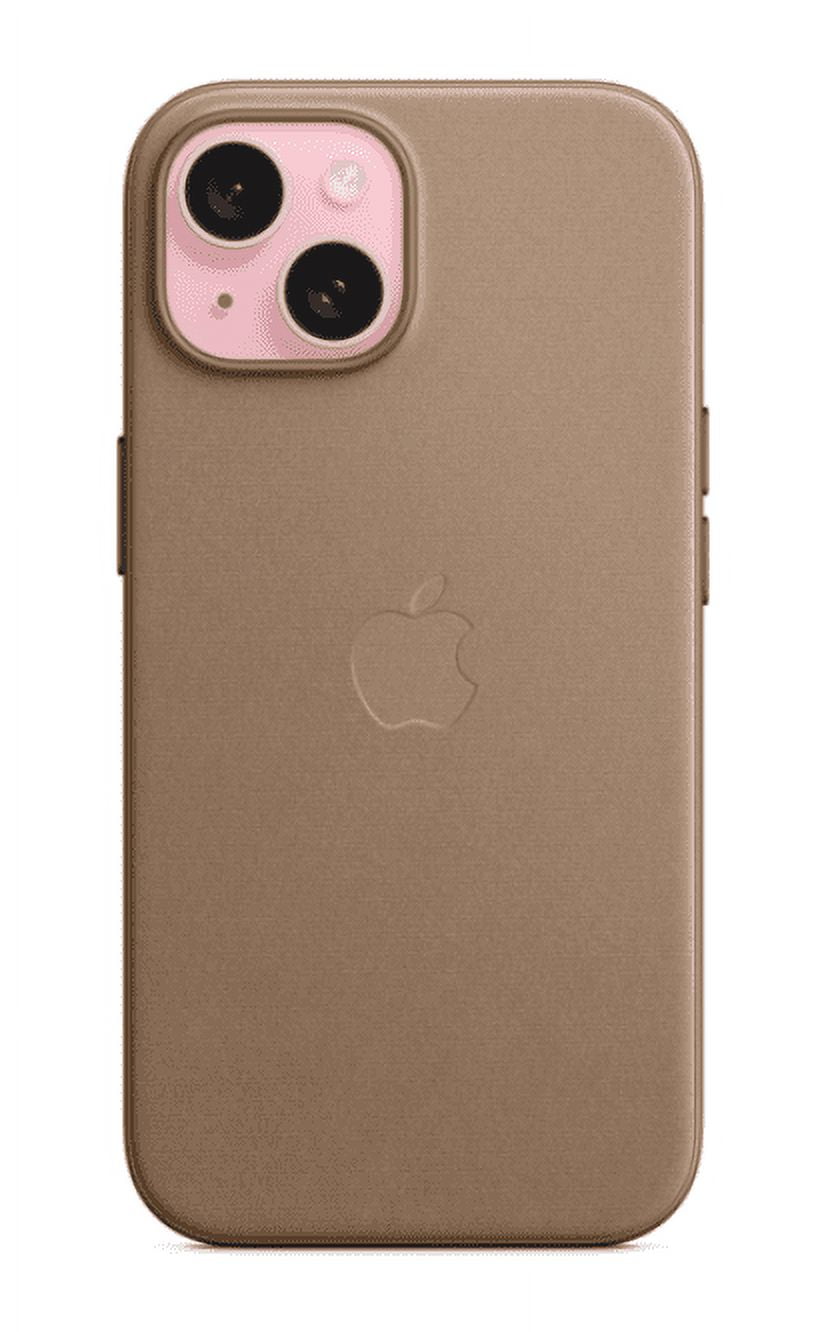Apple iPhone 15 FineWoven Case with MagSafe - Taupe