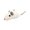 White, variant on Tuscom Squeaky Mouse Cat Toy – Realistic Plush Mouse with Squeaker Sound, Soft Fuzzy Chew & Self-Play Toy for Indoor Cats & Kittens, 7.5", Black