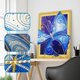 thumbnail image 3 of 5D Diy Pavo Real Mariposa Diamante Pintura Animal Búho Cisne Gato Resina Cristal Bordado Imagen Decorativa para el hogar Punto de cruz Speravity JJ16154-02, 3 of 6