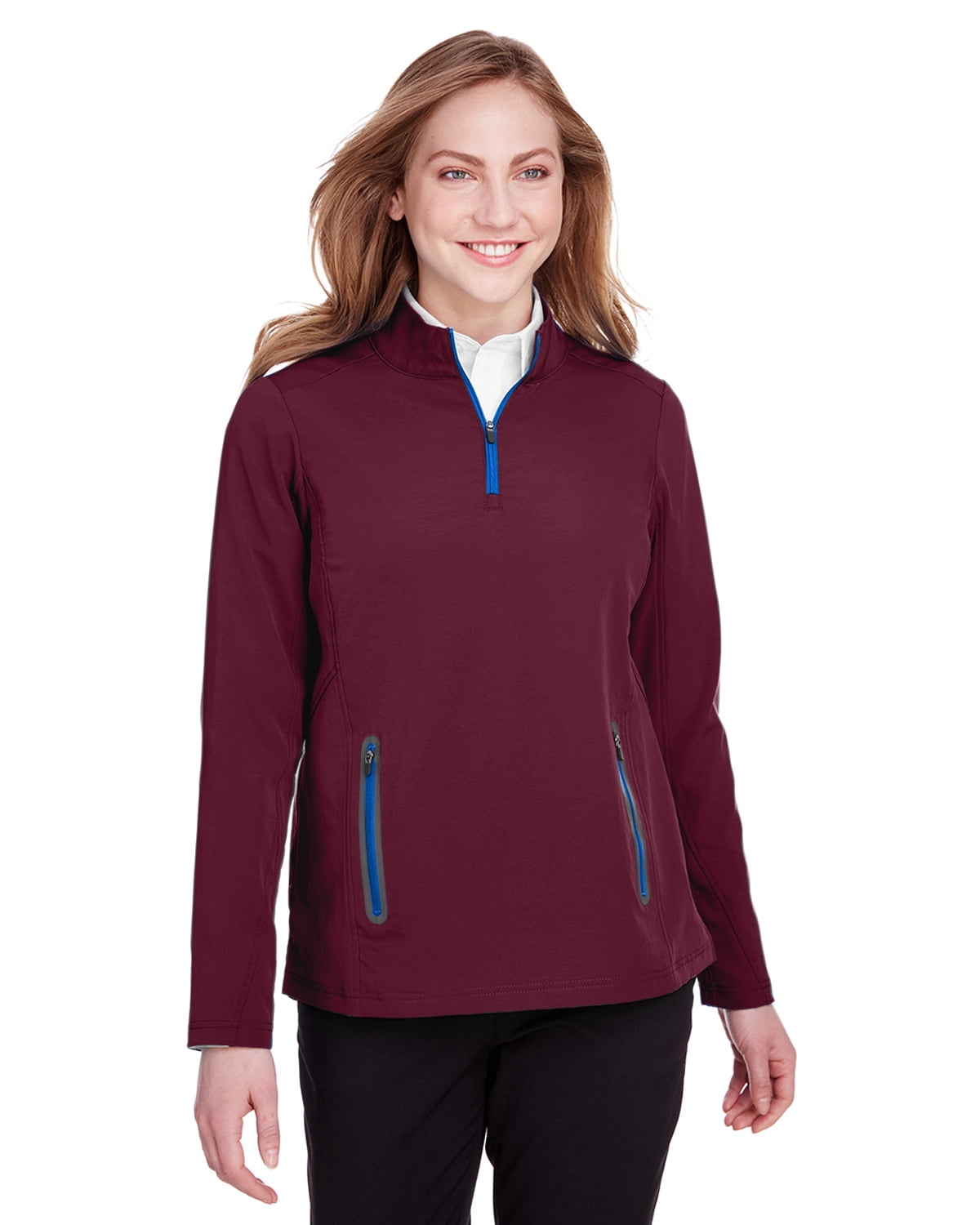 North End NE401W Ladies' Quest Stretch Quarter-Zip