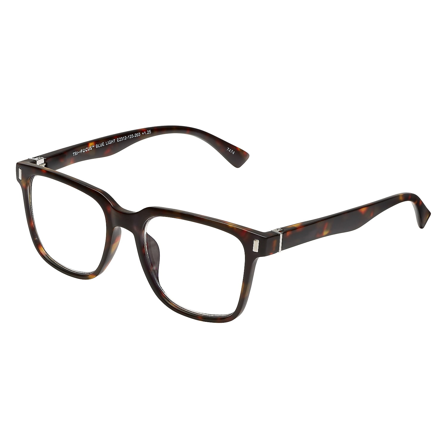 SAV Tri-focus Blue Light +3.00 Reading Glasses Brown Tortoise (E2312)