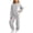 Gray, variant on Cethrio Girls Outfit Sets Size 14, Long Sleeve Casual Fleece-lined 2 PC Sweatshirts and Sweatpants Sets Pink
