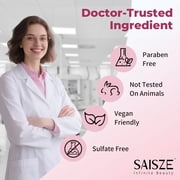 SAISZE 40% Urea Foot Cream, Deep Moisturizing Callus Softening Cream for Dry Rough Feet & Hands, 5.3 oz