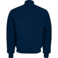 thumbnail image 3 of Holloway 224183.F65.XS Adult Varsity Jacket, Dark Navy - Extra Small, 3 of 5
