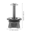 thumbnail image 2 of BESTYASH 2Ud Tornillos Para Fijar Asiento De Inodoro Compatibles Con Mayoría De Convencionales, 2 of 7