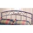 thumbnail image 2 of Hawthorne Collections Metal Full Queen Spindle Headboard in Textured Black, 2 of 2