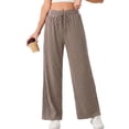 thumbnail image 6 of Cueply Wide Leg Sweatpants Women Casual Baggy Heavyweight Lounge Sweat Pants Winter Joggers with Pockets, 6 of 8