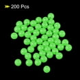 thumbnail image 3 of Unique Bargains 6mm Round Plastic Luminous Glow Fishing Beads Tackle Tool Green 200 Pieces, 3 of 5