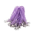 thumbnail image 4 of 100 correas colgantes para teléfono móvil, para MP3, MP4, llaveros y cámaras. Púrpura claro, 4 of 9