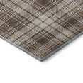 thumbnail image 3 of Addison Rugs Mayfield Premium Machine Washable Transitional Plaid Brown Rectangle Rug, 9' x 12', 3 of 6