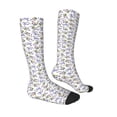 thumbnail image 3 of Balery Monkey Submarine Captain Printed Novelty Socks Men's Women's Crew Socks Sports Socks Knee High Socks Cotton Socks Quirky and Cool Socks, 3 of 9