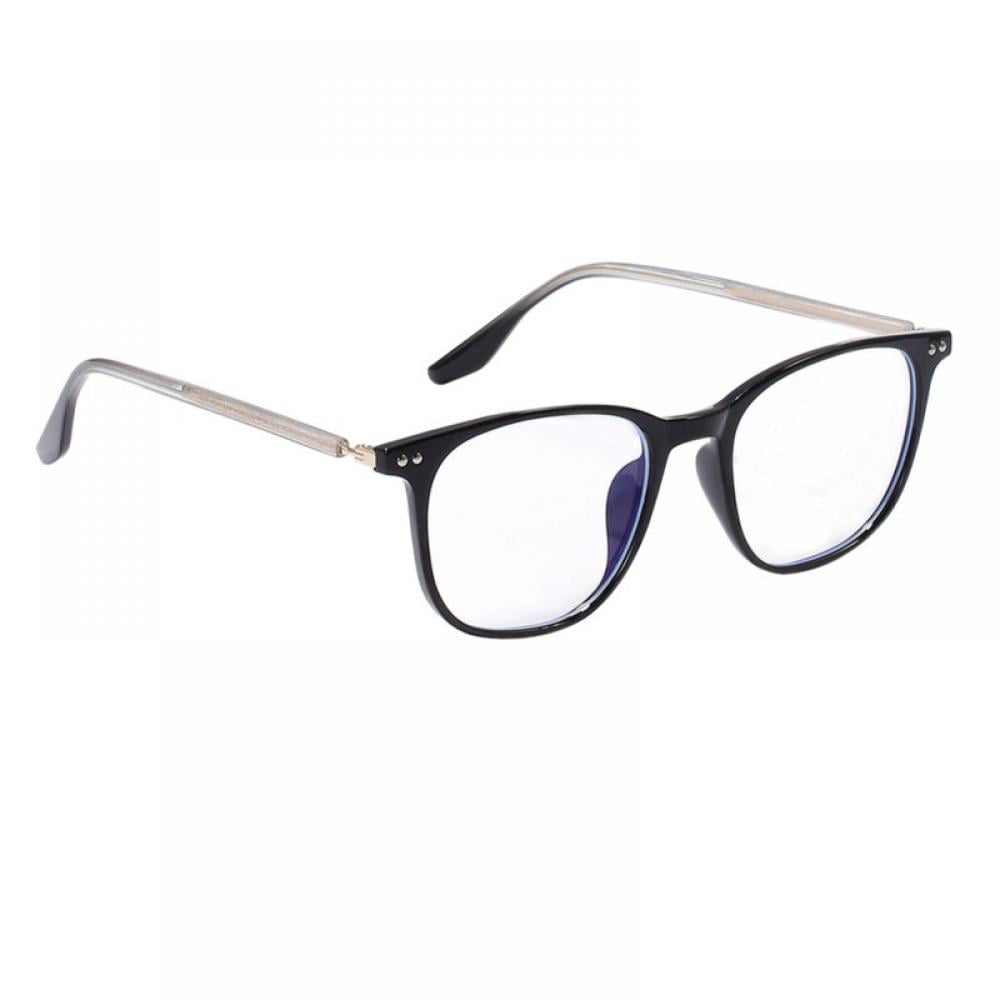 Buy F&B UNIQUE COLLECTION Oval Unisex Glasses Spectacle Mc Stan Frames for  Men Women Boys Girls (Clear/Transparent Lens) - Blue/cream at