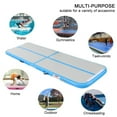 thumbnail image 3 of 5m*1m Blue Inflatable Air Track Tumbling Floor Gymnastics Practice Training Pad GYM Mat W/pump, 3 of 8